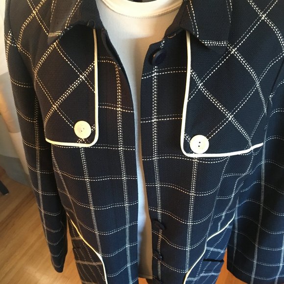 NWOT Original Penguin Plaid Coat - Picture 4 of 15